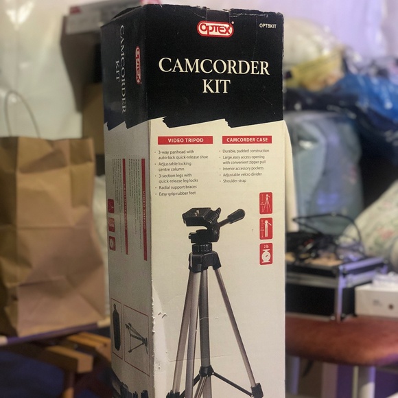 Optex Camcorder Tripod Kit - Picture 1 of 12